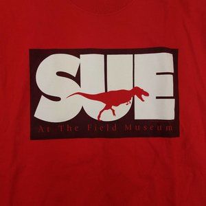 Hanes Shirts - VTG 90s SUE The T Rex Dinosaur Chicago Tee Shirt Hanes Shirts - VTG 90s SUE The T Rex Dinosaur Chicago Tee Shirt